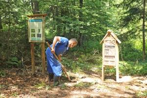 Nova urejena pot v Krajinskem parku Rački ribniki-Požeg 6